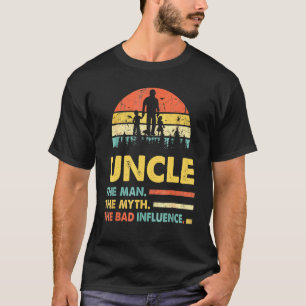 Onkel Der Mann der Mythos Der schlechte Einfluss V T-Shirt