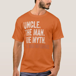 Onkel der Mann der Mythos der schlechte Einfluss V T-Shirt