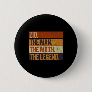 Onkel Der Mann Der Mythos Die Legende Lustig Retro Button