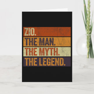 Onkel Der Mann Der Mythos Die Legende Lustig Retro Karte