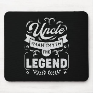 Onkel Der Mensch der Mythos der Legende Mousepad