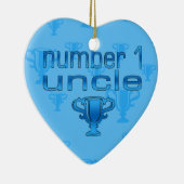 Onkel der Nr.-1 Keramik Ornament (Rechts)