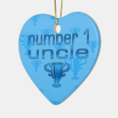 Onkel der Nr.-1 Keramik Ornament (Links)