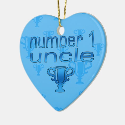 Onkel der Nr.-1 Keramik Ornament (Links)