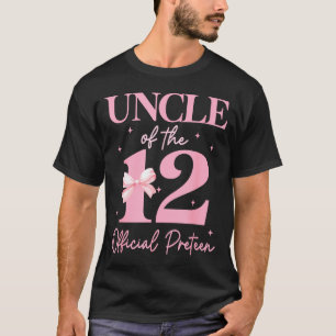 Onkel des 12-jährigen offiziellen Geburtstagsmädch T-Shirt