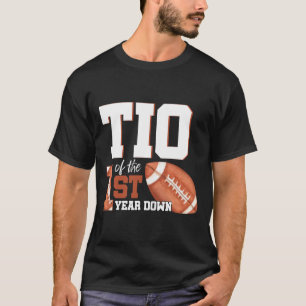 Onkel des 1-jährigen Geburtstags-Fußballs 1. Jahr  T-Shirt