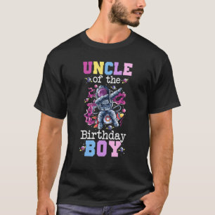 Onkel des Astronauten Raumthema Geburtstagsparty T-Shirt