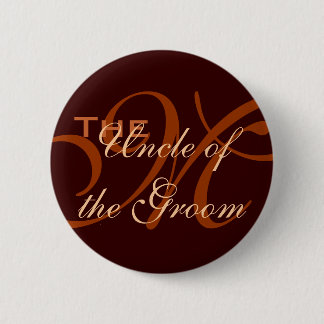 Onkel des Bräutigam-Knopfes Button