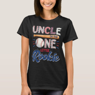 Onkel des einen kleinen Rookie-Baseball 1. T-Shirt