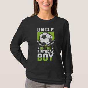 Onkel des Geburtstags Boy Soccer Bday Team T-Shirt