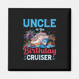 Onkel des Geburtstags-Cruisers Lustiger Kreuzfahrt Magnet
