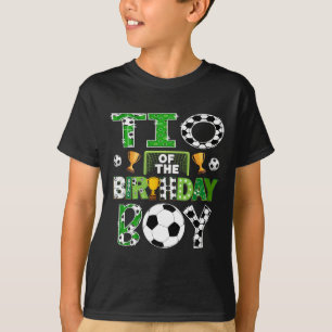 Onkel des Geburtstagsjungen Fußballspieler Spielta T-Shirt