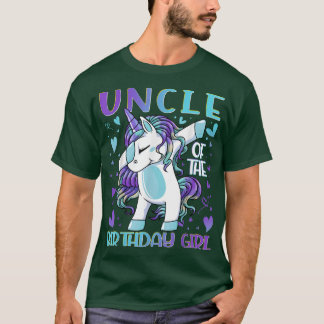 Onkel des Geburtstagskartläufers Einhorn Onkel G T-Shirt