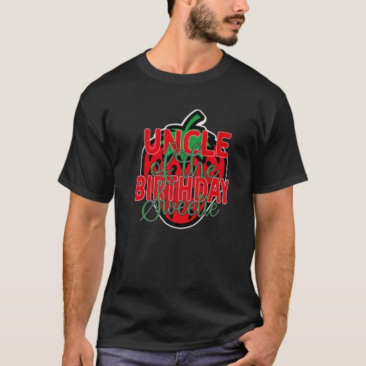 Onkel des Geburtstagsmädchen - Party T-Shirt (Vorderseite)