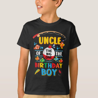 Onkel des großen Fischfangs 1. Geburtstag Ofischal T-Shirt