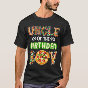 Onkel des Jungen Geburtstagsjunge Pizzaliebhaber-P T-Shirt