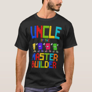 Onkel des Meister-Bauherrn Geburtstagsjunge Mädche T-Shirt