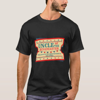Onkel des Ringmeisters eines Geburtstags eines Kin T-Shirt