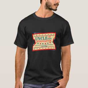 Onkel des Ringmeisters eines Geburtstags eines Kin T-Shirt