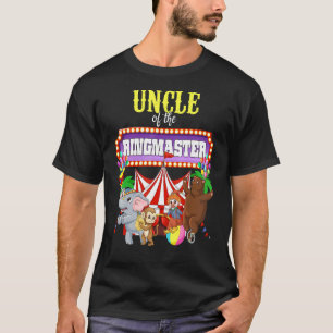 Onkel des Ringmeisters eines Geburtstags eines Kin T-Shirt