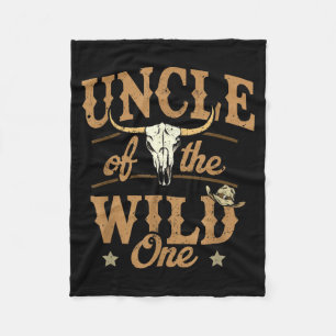 Onkel des Wild One Cowboy Western Rodeo Party M Fleecedecke