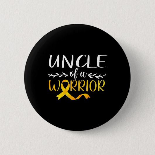 Onkel eines Kriegers Button (Vorderseite)