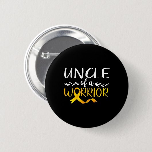 Onkel eines Kriegers Button (Vorne & Hinten)