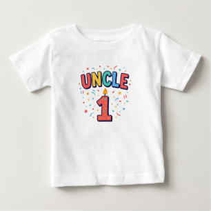 Onkel Erstes Geburtstagsgeschenk-Shirt Baby T-shirt