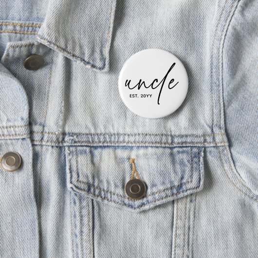 Onkel Establishment Elegant Typografy New Oncle Button (Beispiel)