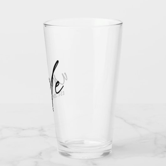 Onkel Establishment Elegant Typografy New Oncle Glas (Links)