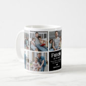 Onkel-Foto-Collage-Definition Cute Moderner Onkel  Kaffeetasse (Vorderseite Links)