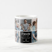 Onkel-Foto-Collage-Definition Cute Moderner Onkel  Kaffeetasse (Mittel)