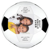 Onkel Foto Personalisiert Fußball (Gedreht)