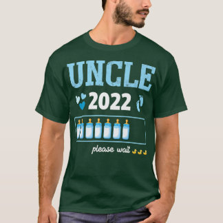 Onkel Gender Reveal Boy 2022 Funny Pregnancy Annou T-Shirt