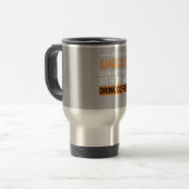 Onkel Gift Ideen | Ich bin der Onkelkaffee Reisebecher (Vorderseite Links)