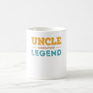 Onkel Godvater Legend christliche Taufe Kaffeetasse