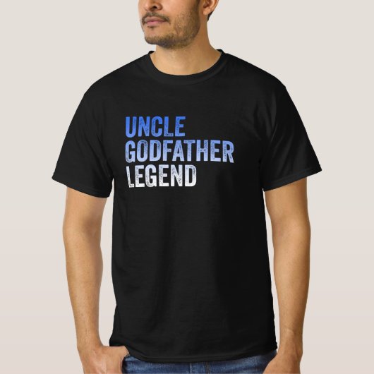 Onkel GodVater Legend lustiges Geschenk für einen  T-Shirt (Vorderseite)
