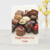Onkel Happy Vatertag Karte (Gelbe Blume)
