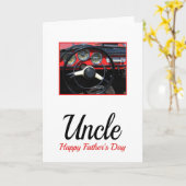 Onkel Happy Vatertag Karte (Gelbe Blume)