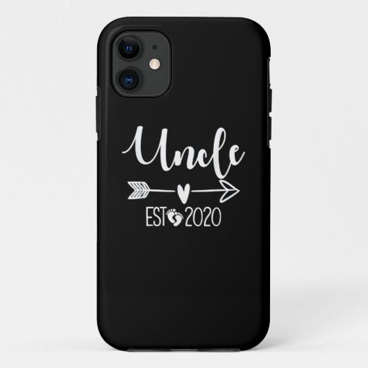 Onkel Heart Liebe Est Geschenk | Onkel Family Gesc Case-Mate iPhone Hülle (Rückseite)
