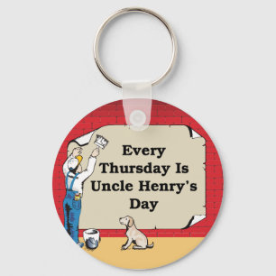 Onkel Henry-Schlüsselanhänger Schlüsselanhänger