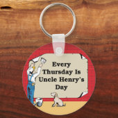 Onkel Henry-Schlüsselanhänger Schlüsselanhänger (Vorderseite)