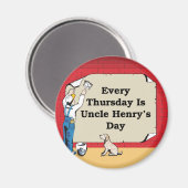 Onkel Henry's Magnet (Vorderseite/Rückseite)