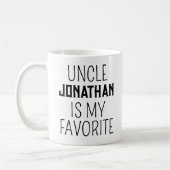 Onkel ist mein Lieblingslied im ersten Jahr Kaffeetasse (Links)