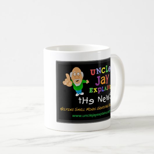 Onkel Jay Explains - Tasse (VorderseiteRechts)