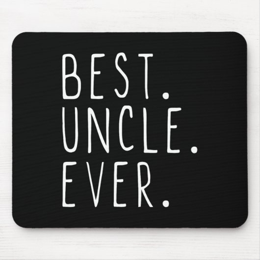 Onkel je Familie Cool Mousepad (Vorne)