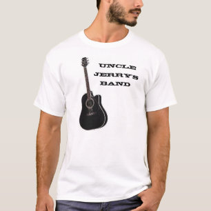 Onkel Jerrys Band - schwarze Gitarre T-Shirt