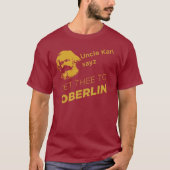 Onkel Karl: Rot/Dunkelheit T-Shirt (Vorderseite)