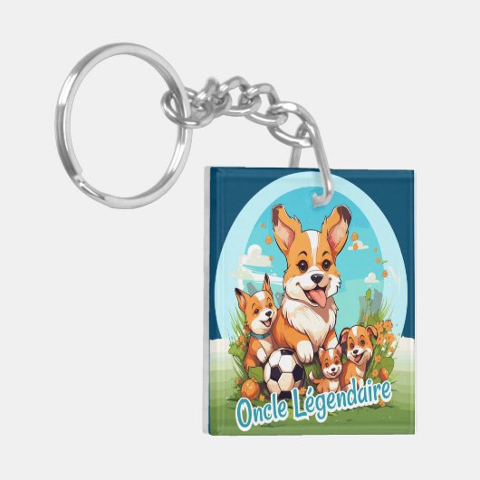Onkel Legendär Schlüsselanhänger (Vorderseite links)