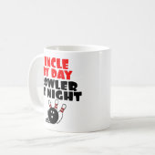 Onkel Lieben Bowling Kaffeetasse (Vorderseite Links)